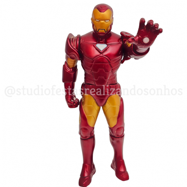 BONECO 50CM HOMEM DE FERRO