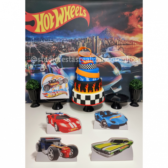 KIT DE MESA HOTWHEELS 1