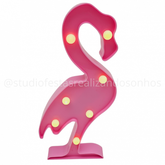 FLAMINGO LED G ROSA BEBÊ