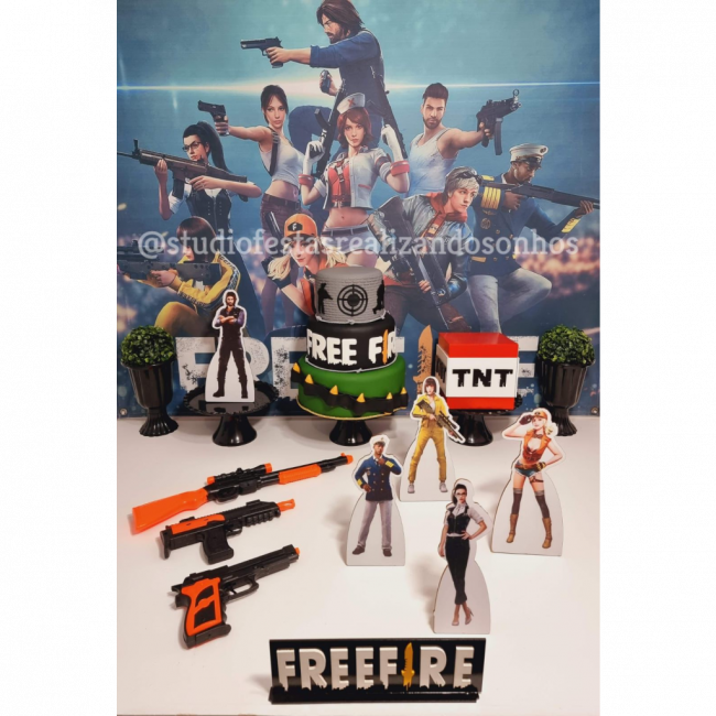 KIT DE MESA FREE FIRE 2