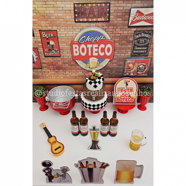 KIT DE MESA BOTECO 3