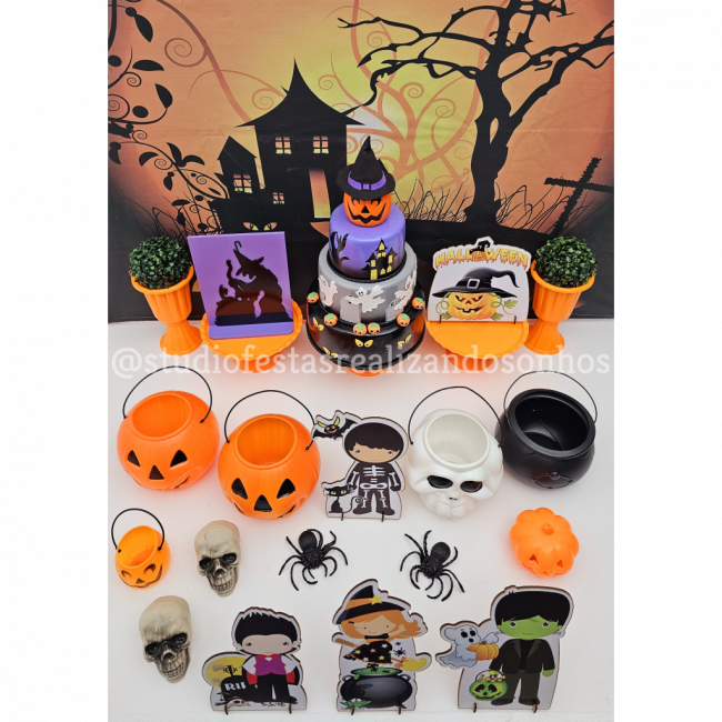 KIT DE MESA HALLOWEEN 1