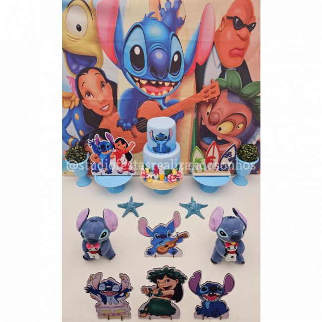 KIT DE MESA LILO E STITCH 1