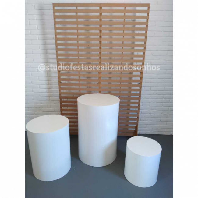 KIT DE MOVEL CILINDRO BRANCO