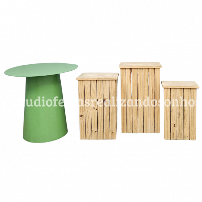 KIT DE MOVEL CUBO DOBRAVEL PINUS