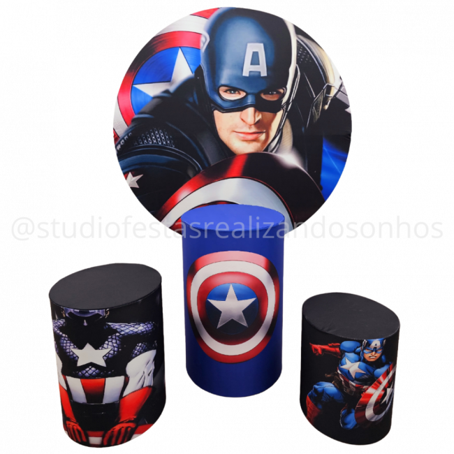 KIT PRIME CAPITAO AMERICA 1