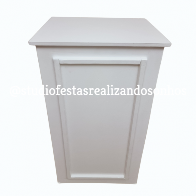 MESA AVULSA CUBO DOBRAVEL BRANCO M