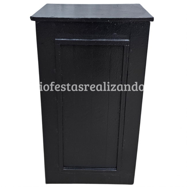 MESA AVULSA CUBO DOBRAVEL PRETO P