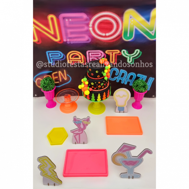 KIT DE MESA NEON 2