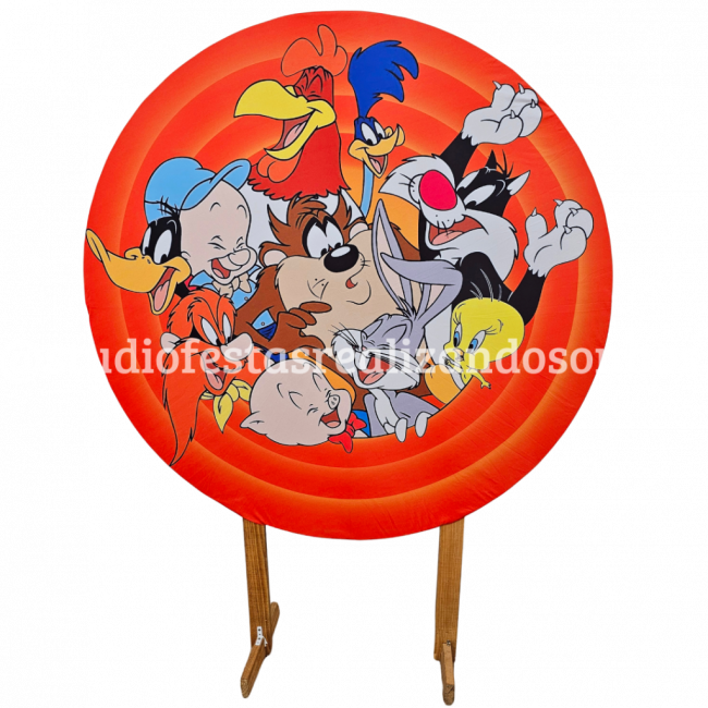 PAINEL REDONDO LOONEY TUNES 1