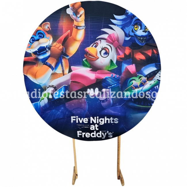 PAINEL REDONDO FIVE NIGHT AT FREDDY 2