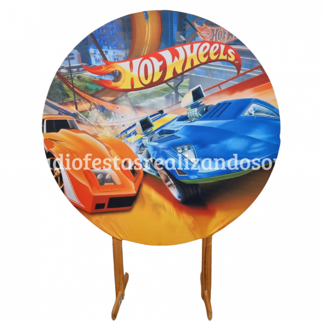 PAINEL REDONDO HOTWHEELS 2