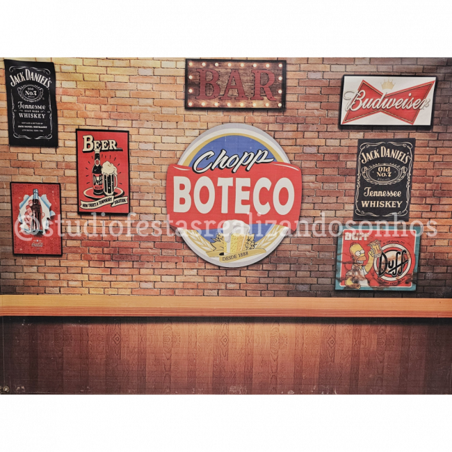 PAINEL RETANGULAR BOTECO