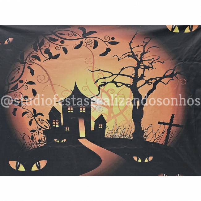 PAINEL RETANGULAR HALLOWEEN