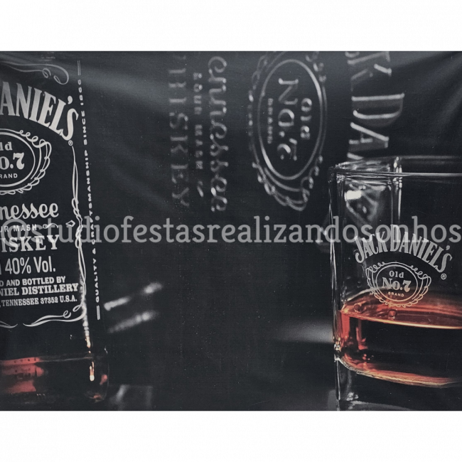 PAINEL RETANGULAR JACK DANIELS 1