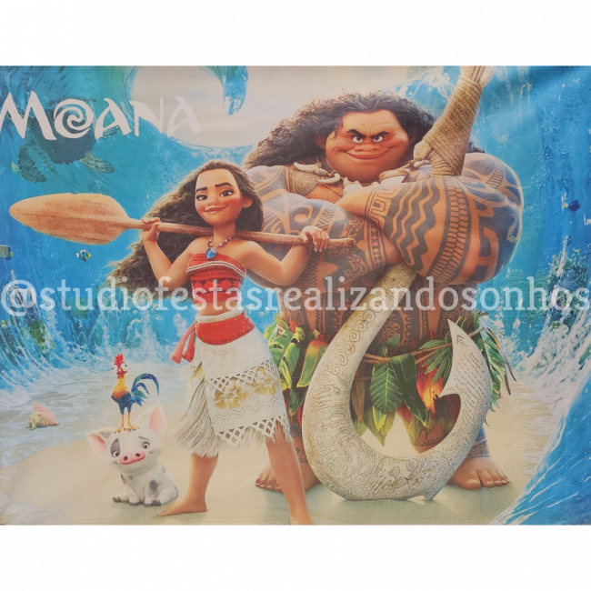 PAINEL RETANGULAR MOANA ADULTA