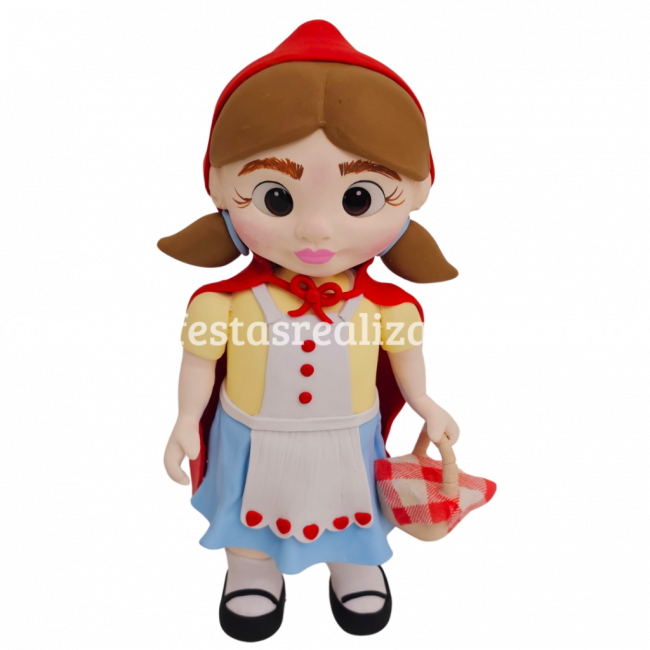 PERSONAGEM BISCUIT CHAPEUZINHO VERMELHO