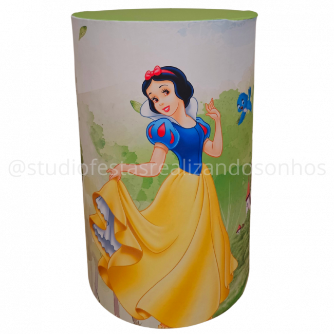 TECIDO CILINDRO G BRANCA DE NEVE 2