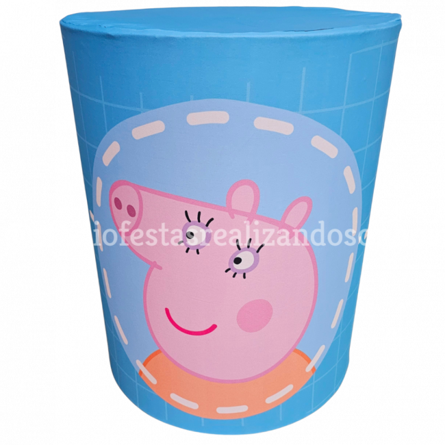 TECIDO CILINDRO M PEPPA PIG 2