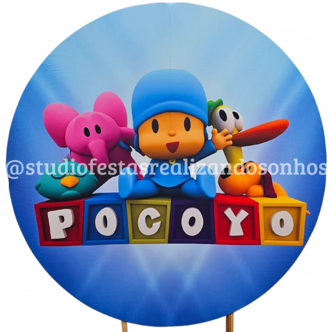 TECIDO REDONDO POCOYO 2