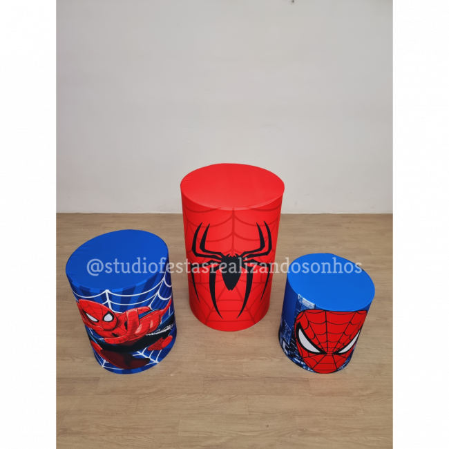 TECIDOS CILINDRO HOMEM ARANHA 2