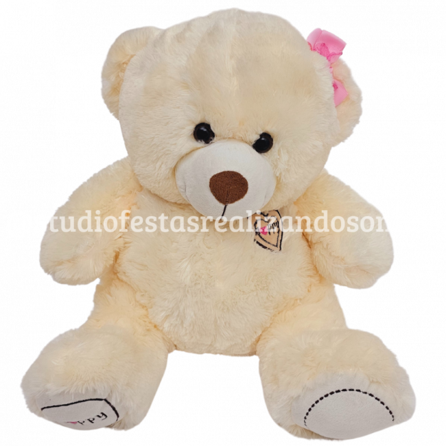 URSO PELUCIA 50CM MODELO 2