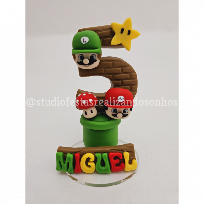 VELA DE BISCUIT MARIO