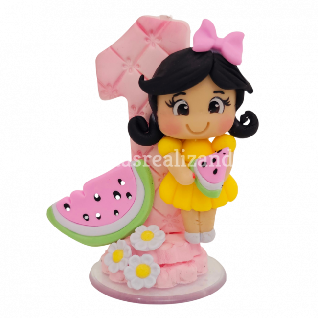 VELA DE BISCUIT PERSONALIZADA