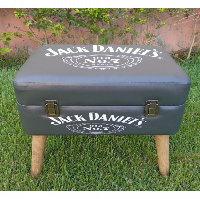 Banco c/ pé Jack Daniels