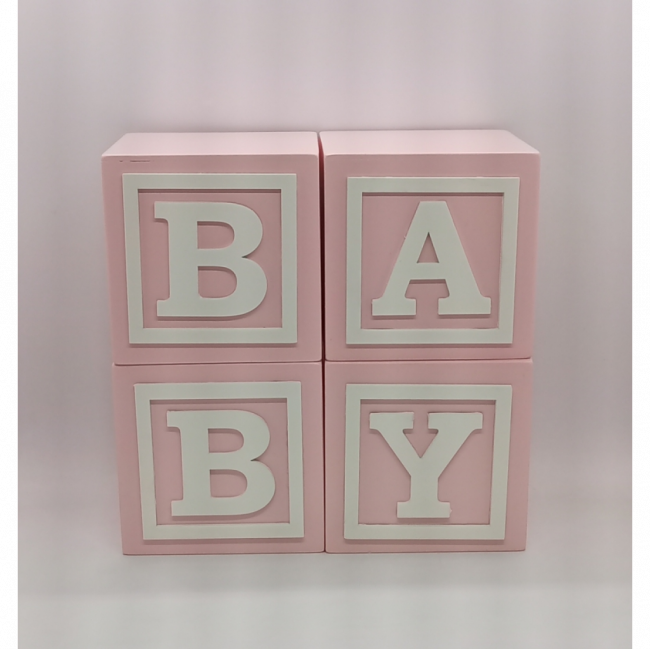 Cubos Baby Pink