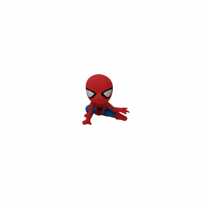 Homem aranha baby lançando teias