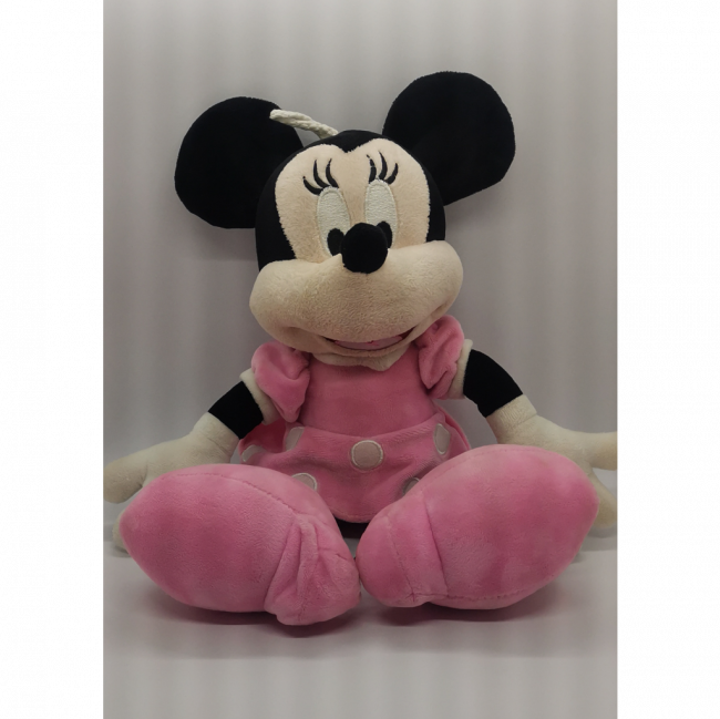 Minnie de Peluche Rosa Bebê