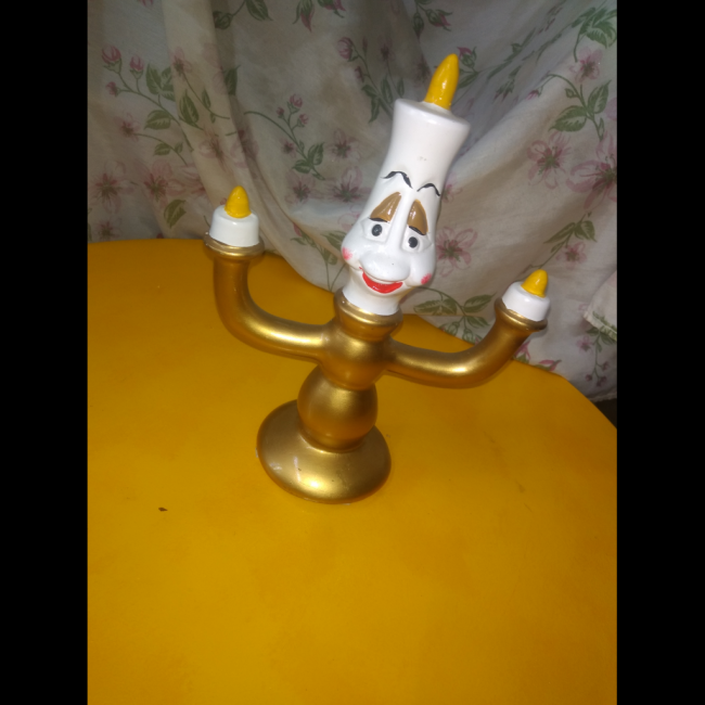 candelabro bela e a fera