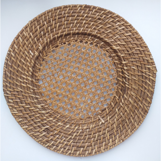 Sousplat rattan