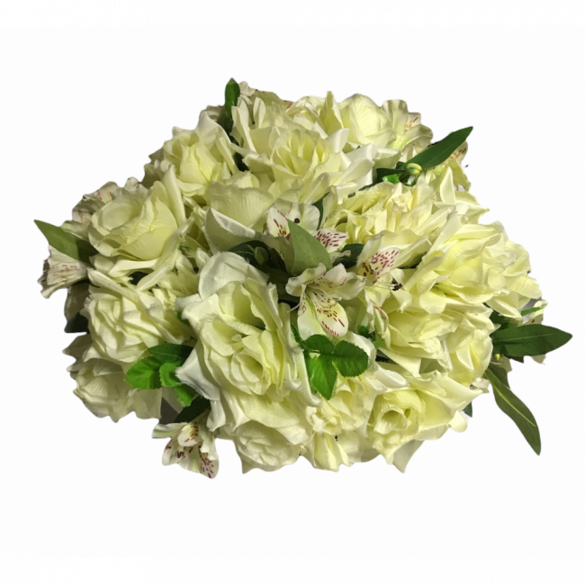 ARRANJO FLORAL BRANCO M