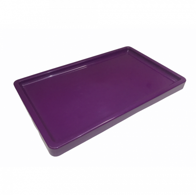 BANDEJA RETANGULAR COLOR ROXO