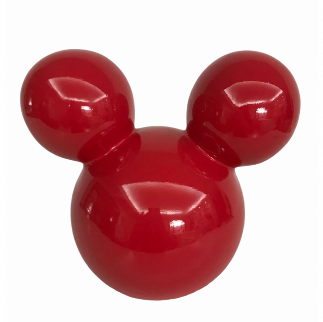 CABEÇA MICKEY M VERMELHA