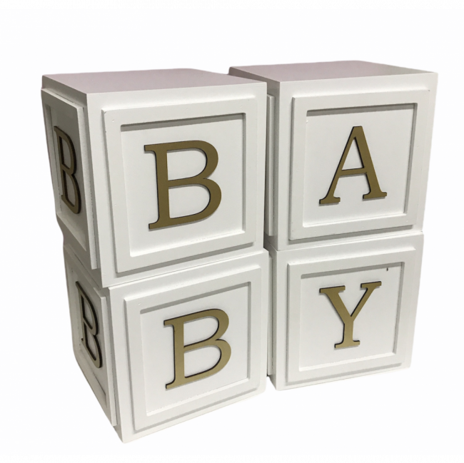 CUBOS BABY - 4 PC