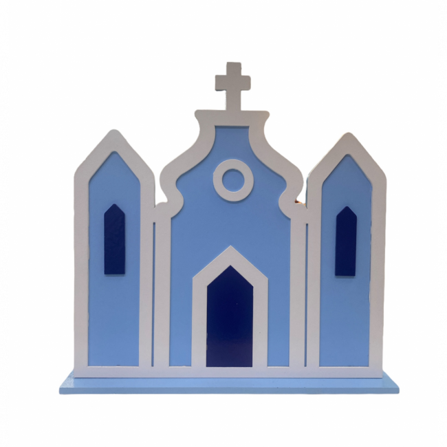 IGREJA JUNINA G - AZUL