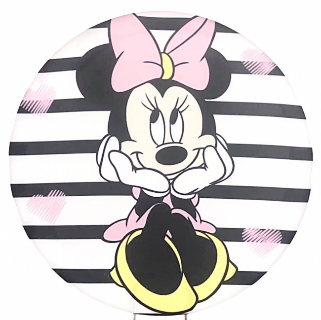 PAINEL MINNIE 50CM - LISTRAS