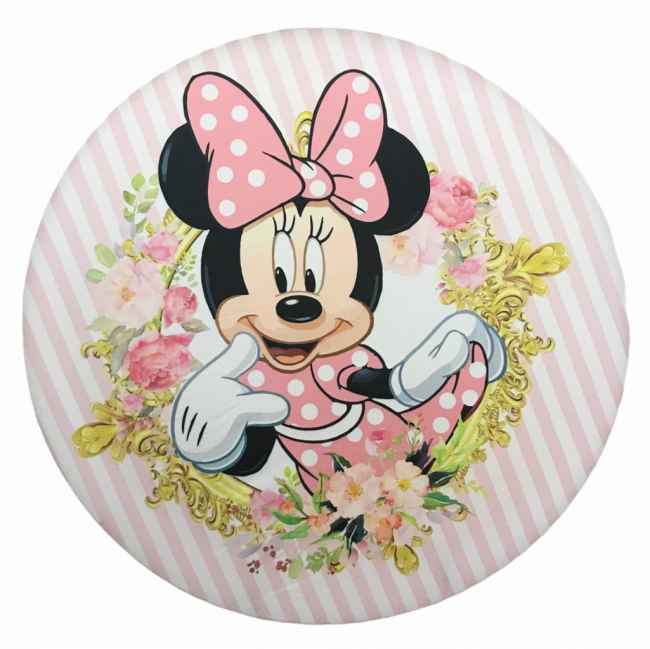 PAINEL MINNIE 1,5M - ROSA