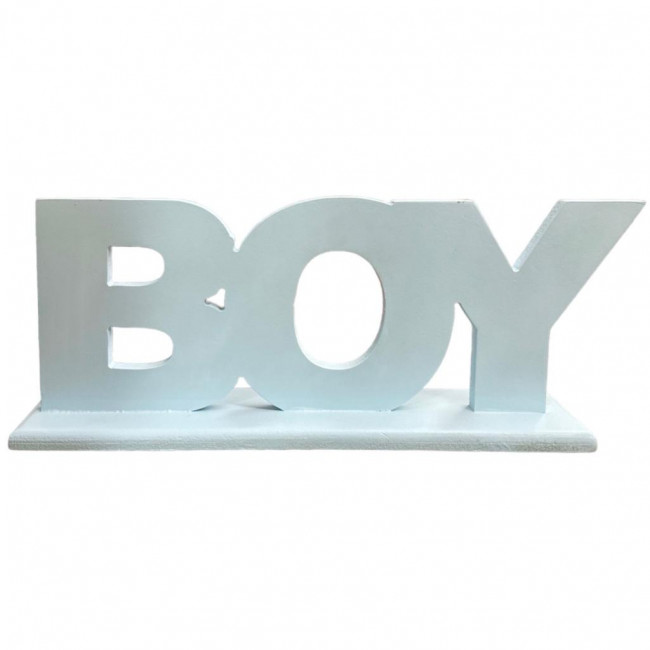 PLACA BOY - AZUL