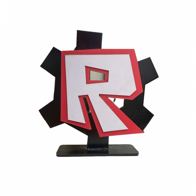 PLACA ROBLOX - LOGOMARCA