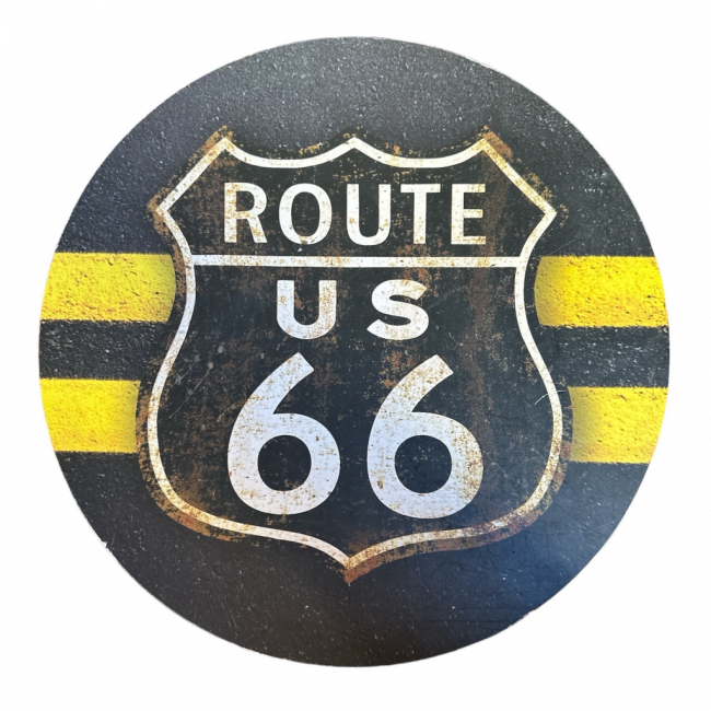 PLACA ROUTE US 66