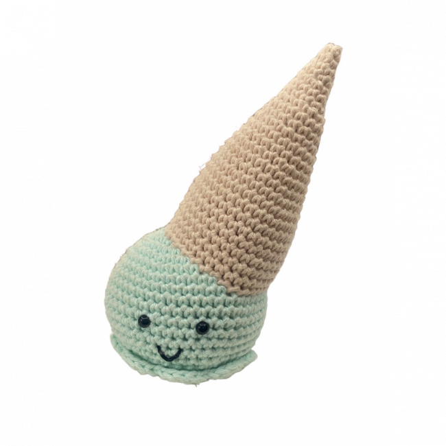 SORVETE AMIGURUMI - VERDE