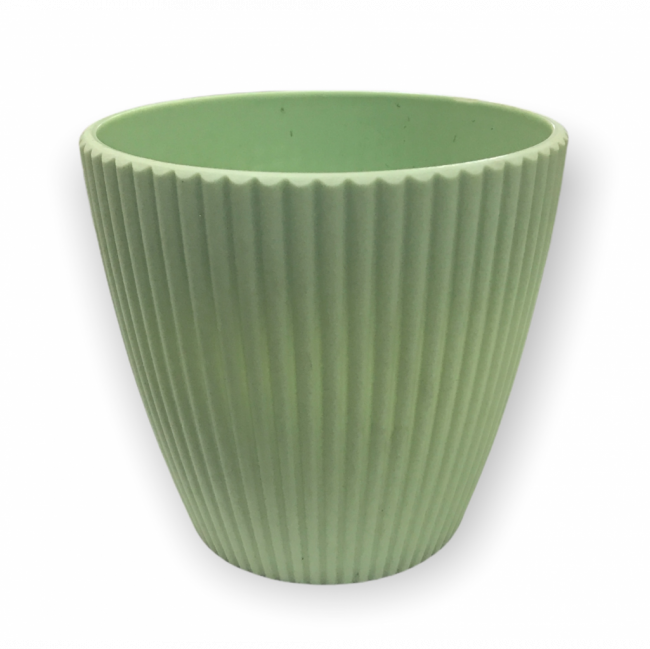 VASO CANDY PLISSADO - VERDE