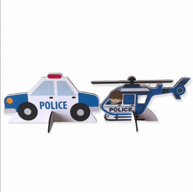 Display de mesa Policia