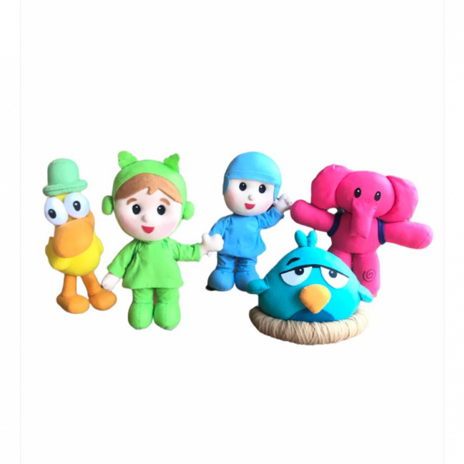 Kit  Personagem Pocoyo feltro