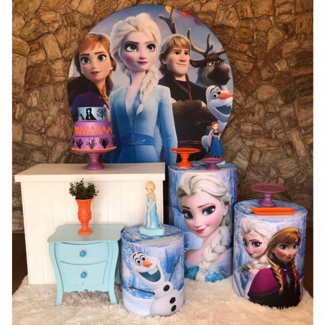 Kit pegue e monte Frozen