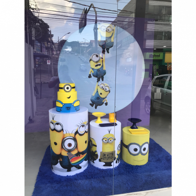 Kit pegue e monte Minions